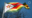 Zimbabwe flag in front of trees