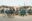 A street scene of motorcycle taxis in Africa